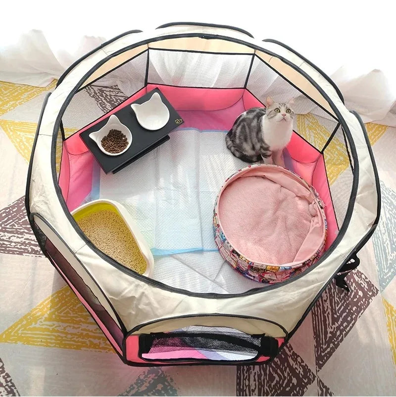 Cozy Pet Bed Basket | Soft Cushion House for Cats & Dogs