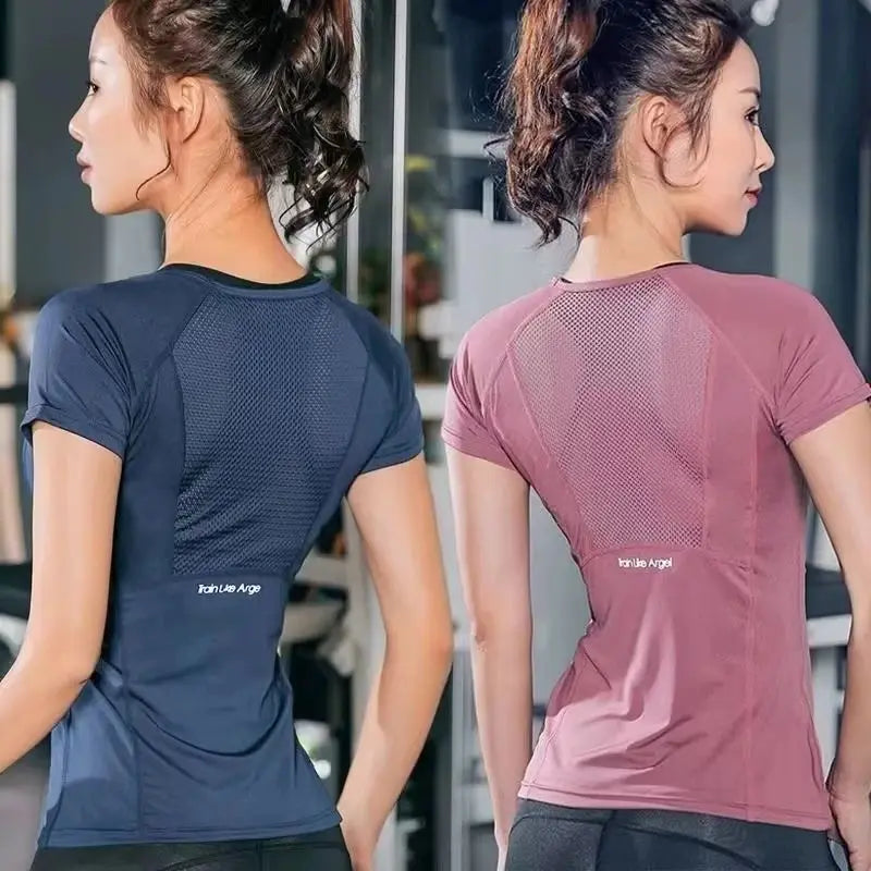 Women's Quick-Dry Sports T-Shirt | Yoga & Running Top