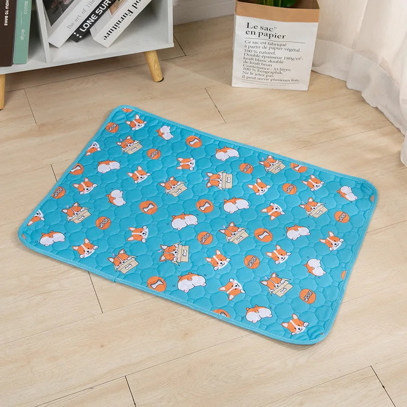 Reusable Dog Pee Pad | Washable Waterproof Absorbent Training Mat for Pets