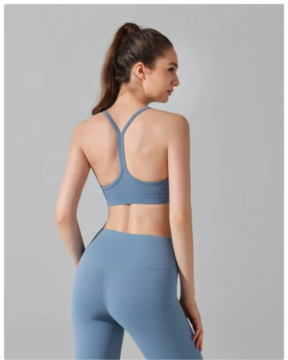 Activewear Set 2-Piece: Sports Bra & High Waist Leggings, Workout Outfit for Yoga, Running, Fitness & Gym Clothing for Women’s