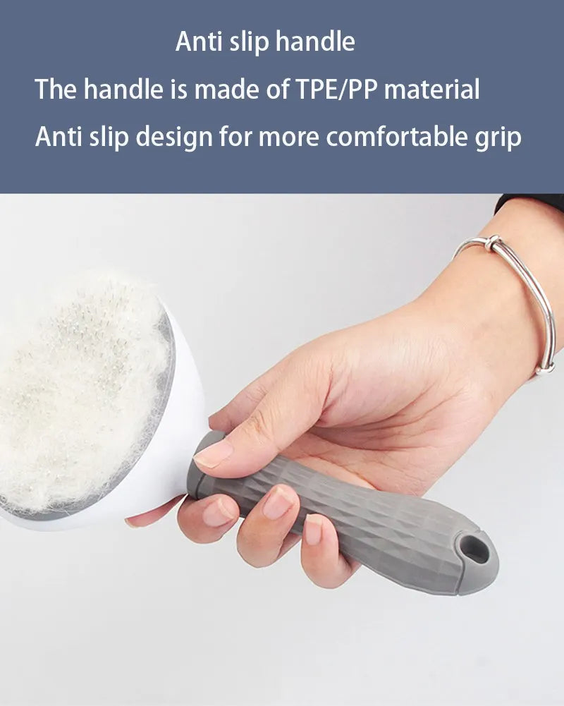 Pet Grooming Slicker Brush | Hair Remover & Deshedding Comb for Dogs & Cats