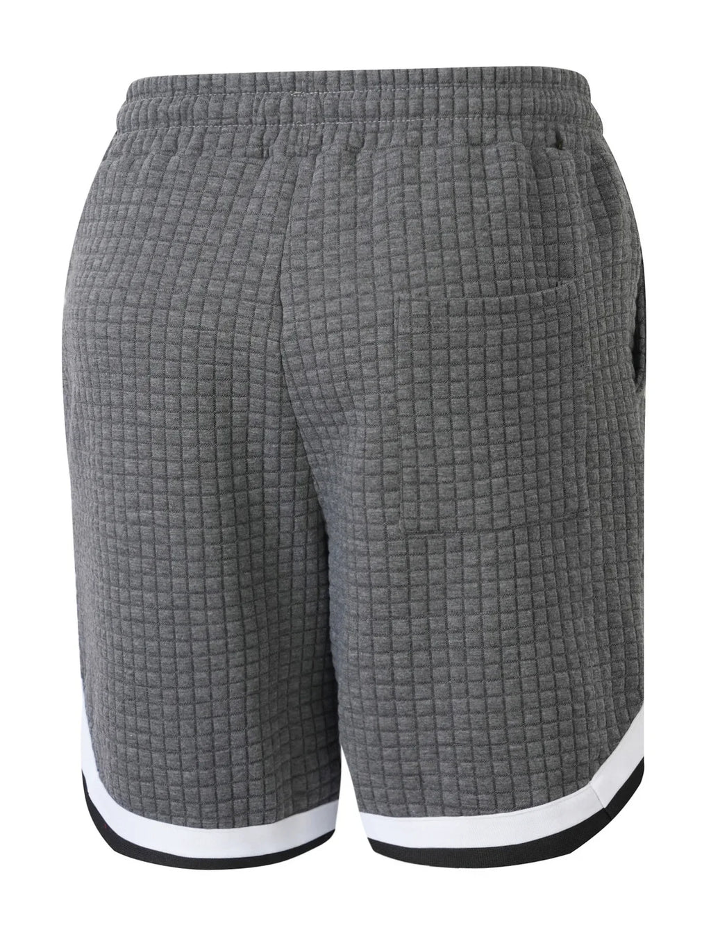 Men's Waffle Weave Athletic Shorts – Breathable Casual Fit