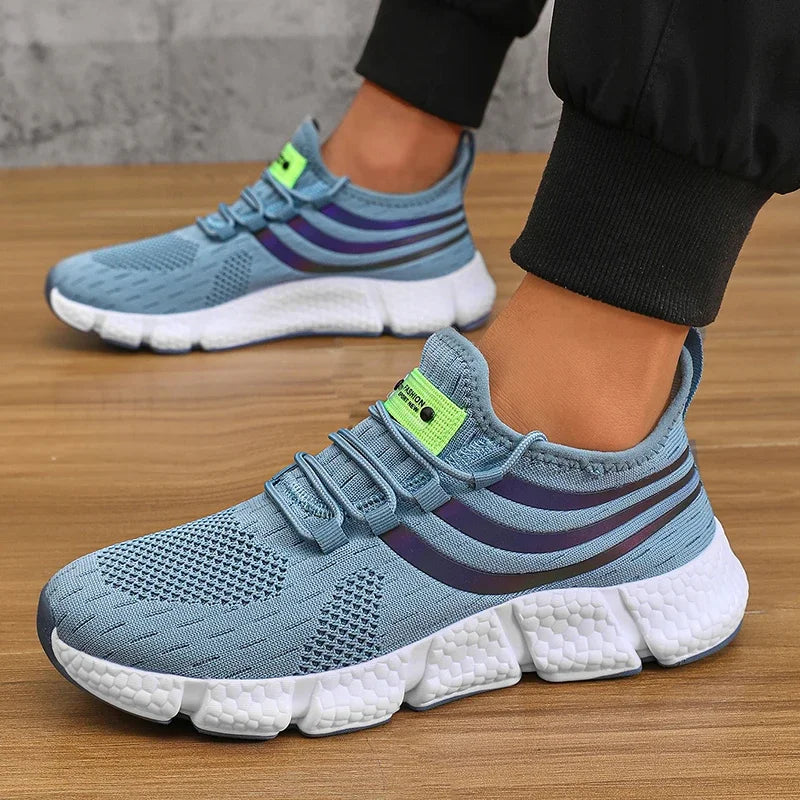Men's Breathable Casual Sneakers | Lightweight Anti-Slip Running Shoes