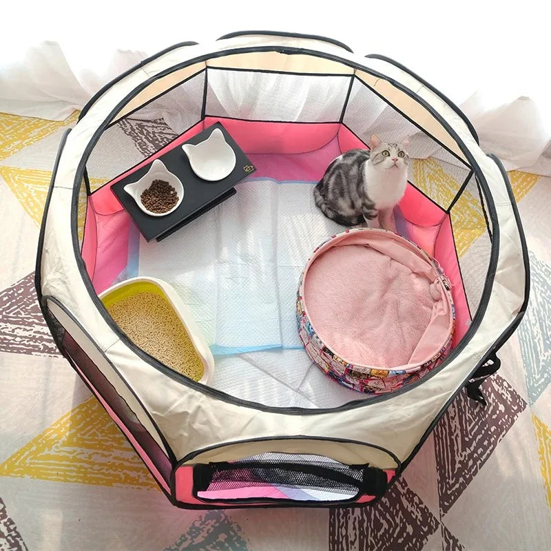 Cozy Pet Bed Basket | Soft Cushion House for Cats & Dogs