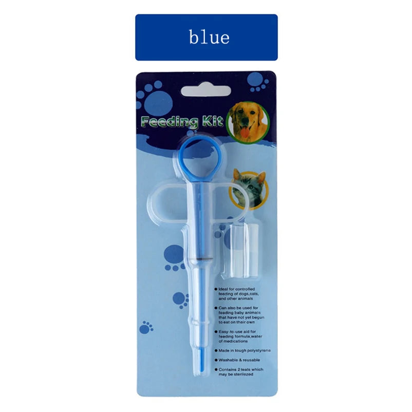 Pet Feeding Syringe | Safe Medicine Dispenser for Cats & Dogs
