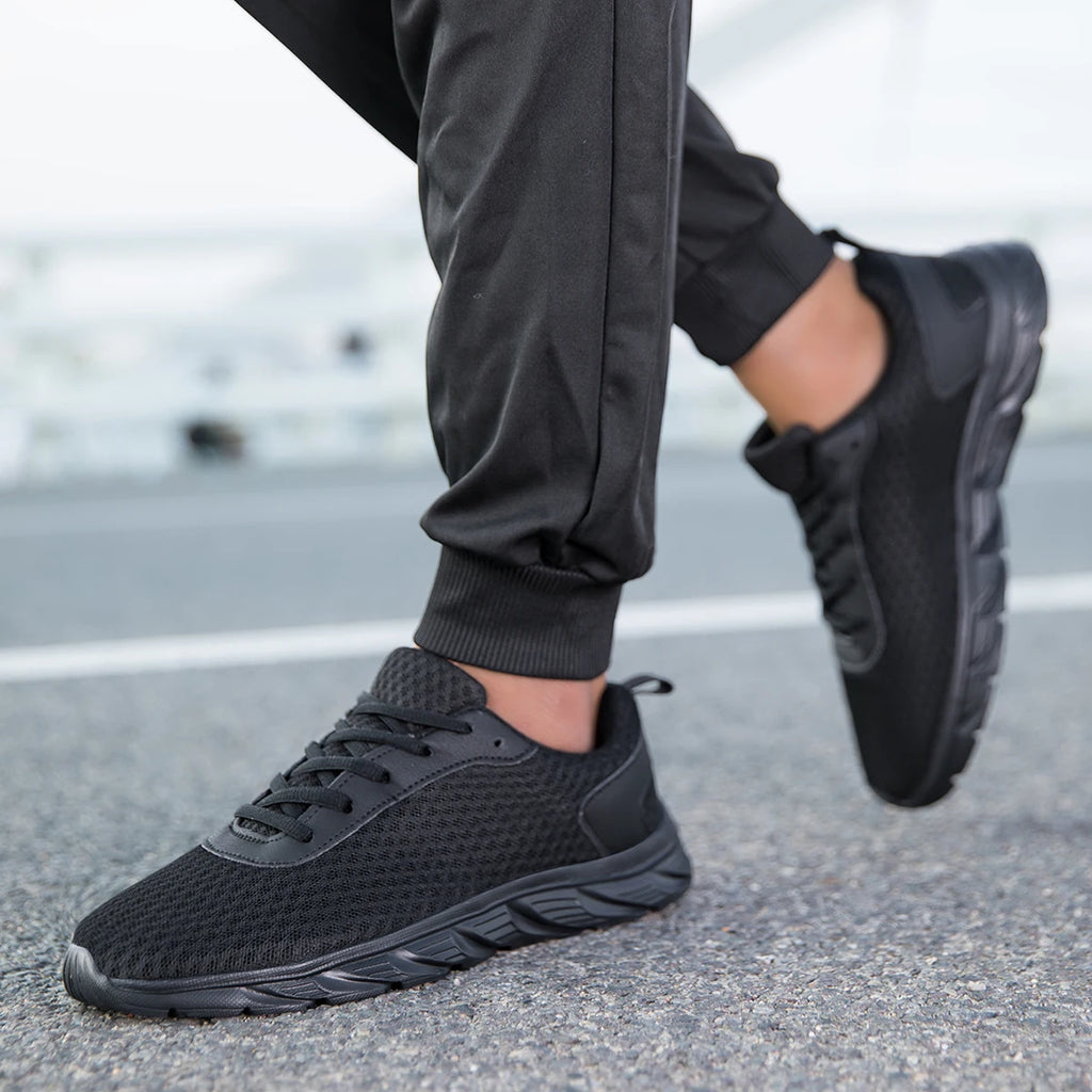 Men's Mesh Athletic Sneakers | Lightweight Non-Slip Training Shoes