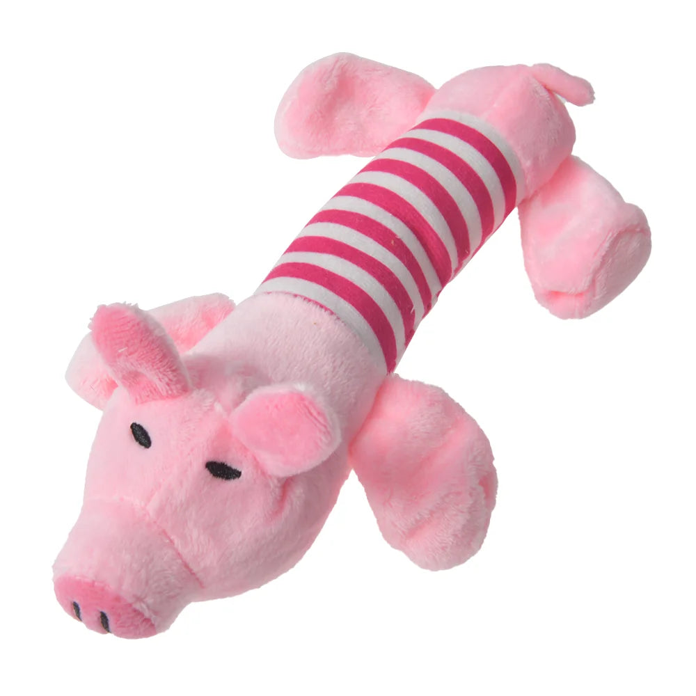 Pet Plush Character Chew Toy | Soft Stuffed Interactive Toy for Dogs & Cats