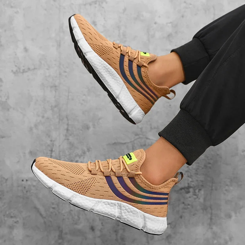Men's Breathable Casual Sneakers | Lightweight Anti-Slip Running Shoes