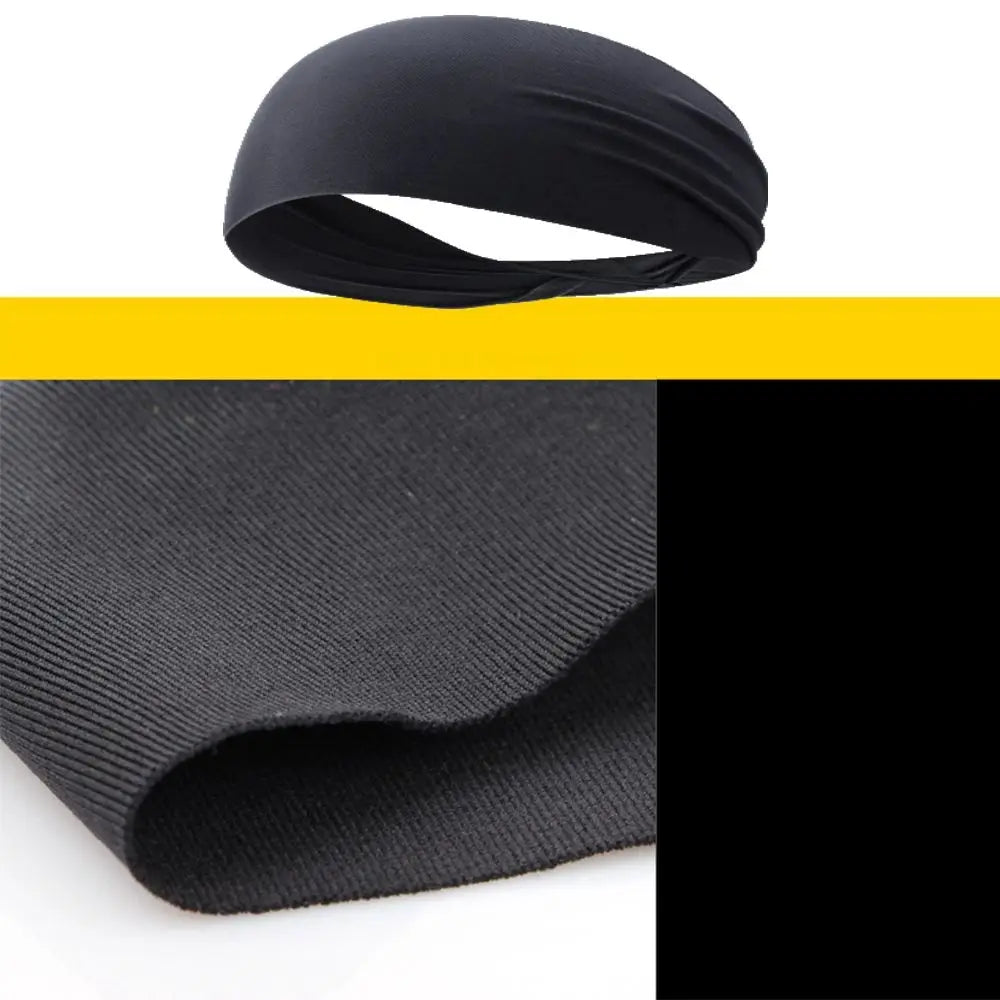 6 Color Men/Women Athletic  Sport Sweatband Running Hair Band Yoga Headband Fitness Bandage