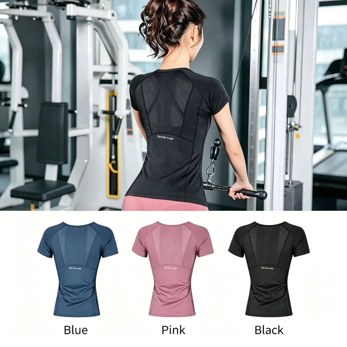 Women's Quick-Dry Sports T-Shirt | Yoga & Running Top