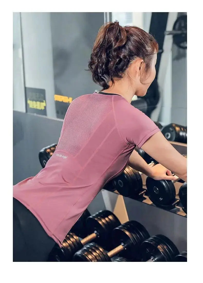 Women's Quick-Dry Sports T-Shirt | Yoga & Running Top