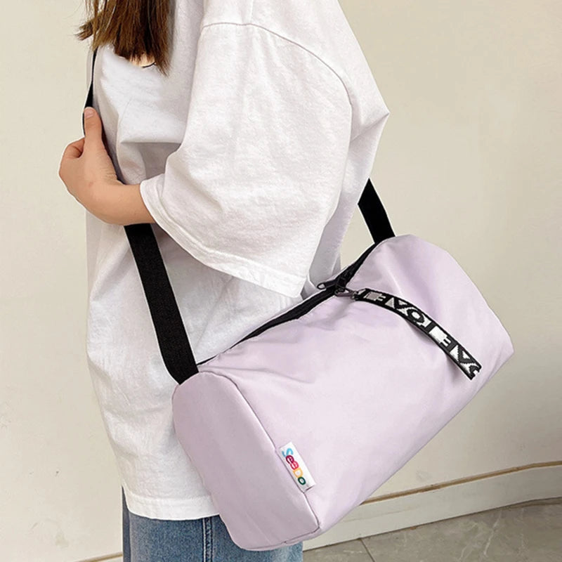 Women Gym Bag Waterproof Fitness Training Bag Outdoor Travel Duffle Bag Men Sports Swim Bags Ultralight Yoga Gym Sports Backpack
