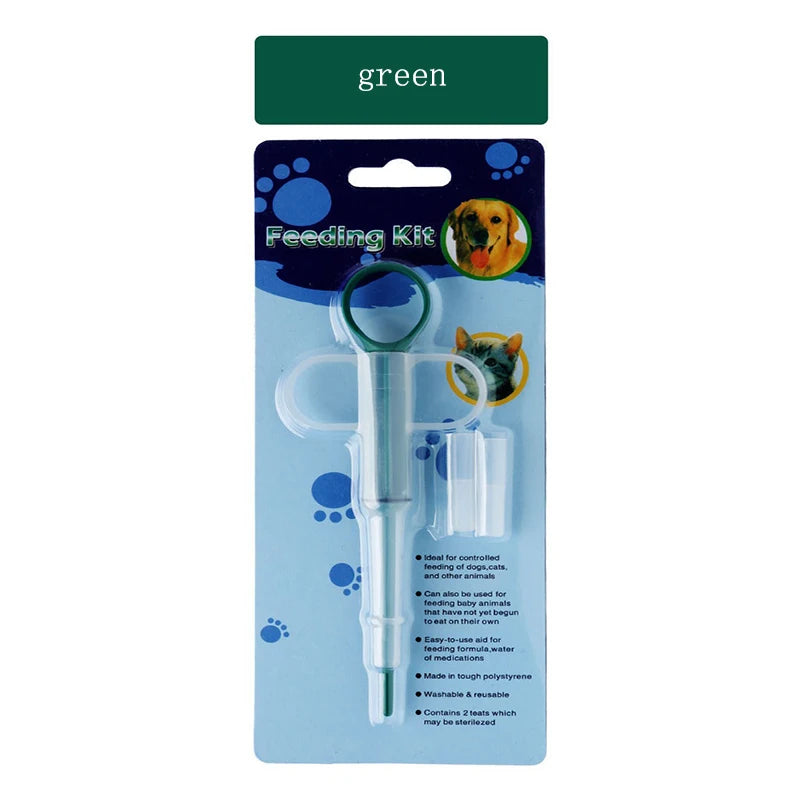 Pet Feeding Syringe | Safe Medicine Dispenser for Cats & Dogs