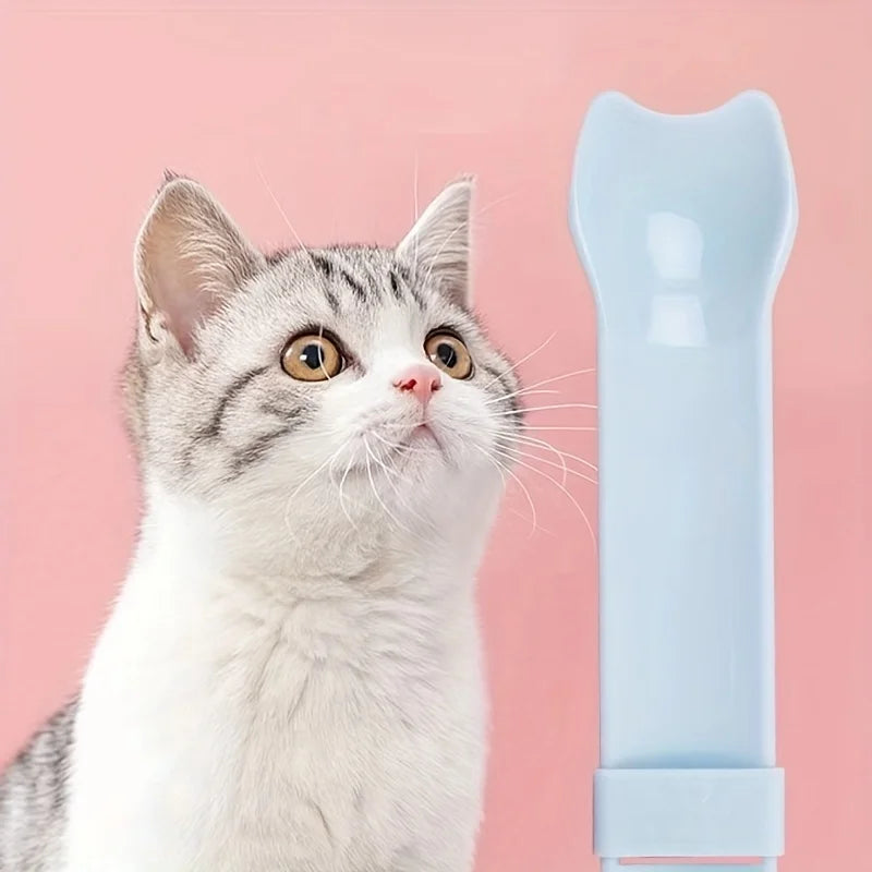 Cat Treat Squeeze Spoon | Lickable Wet Treat Feeder for Cats