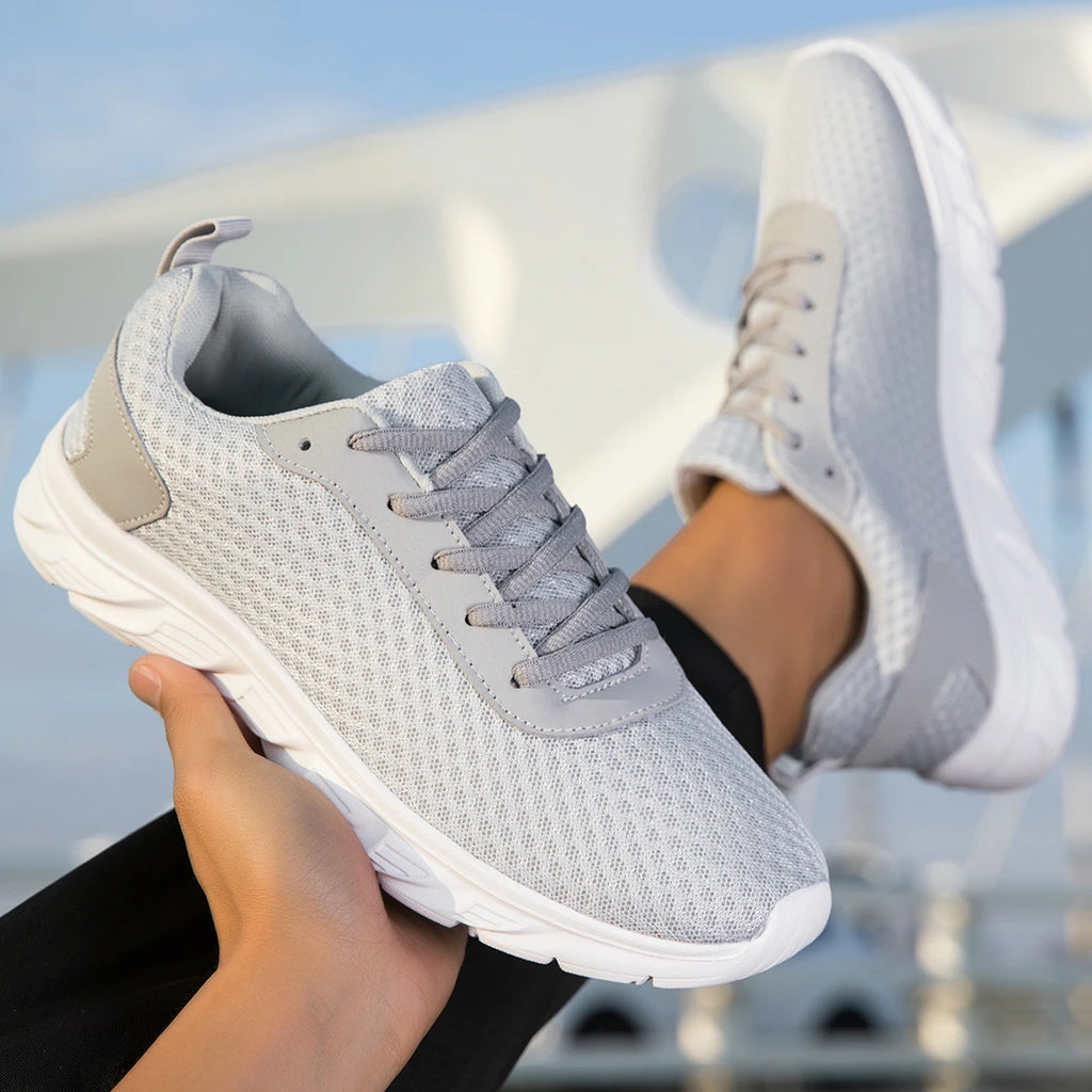 Men's Mesh Athletic Sneakers | Lightweight Non-Slip Training Shoes