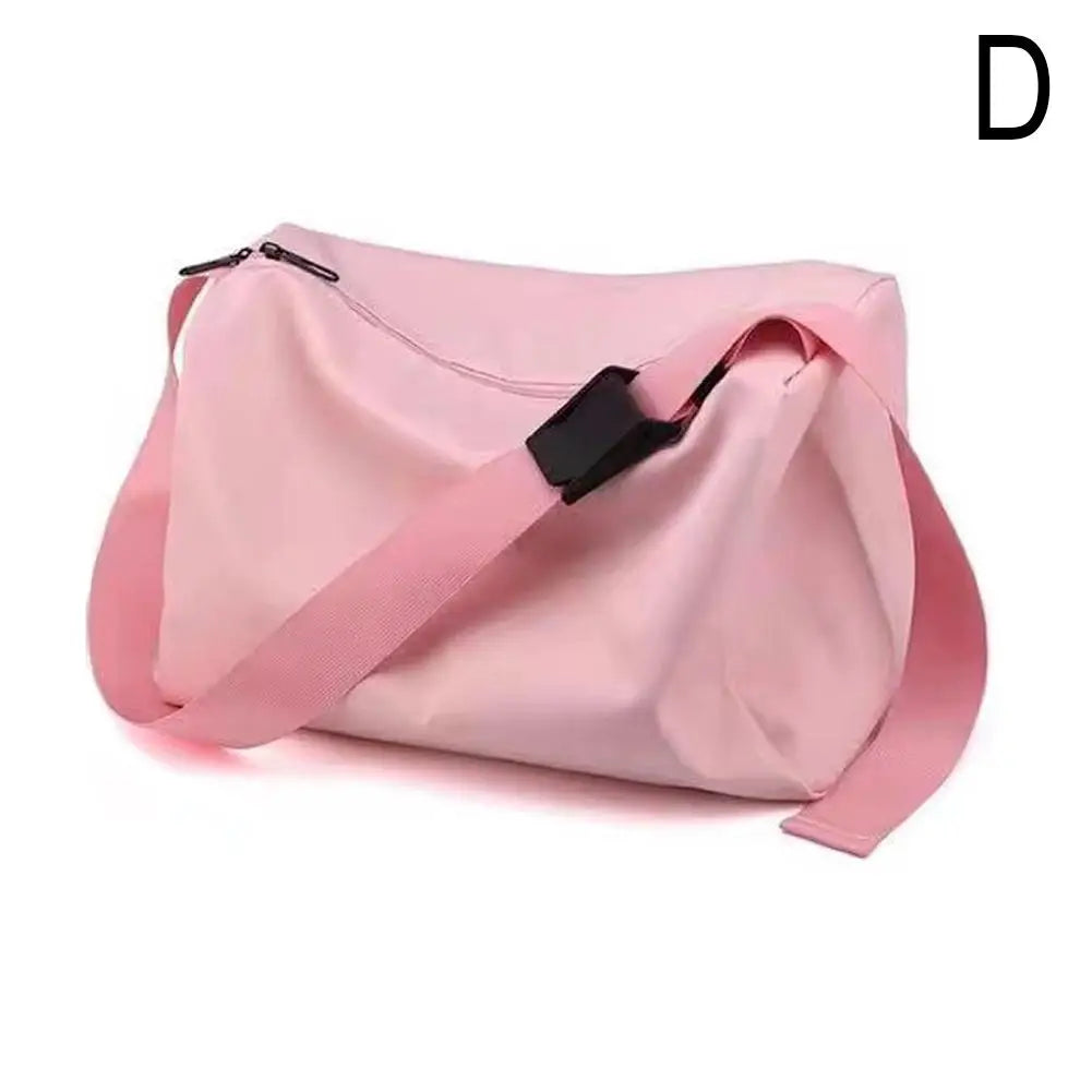 Waterproof Gym Bag Unisex Large Capacity Sport Fitness Yoga Shoulder Bag For Men Women Travel Storage Casual Nylon Crossbody