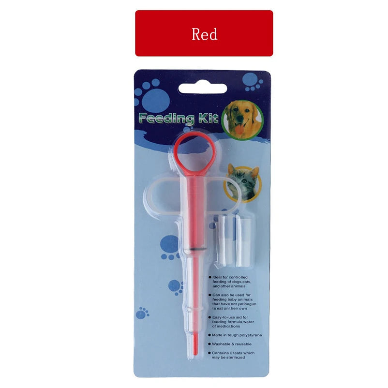 Pet Feeding Syringe | Safe Medicine Dispenser for Cats & Dogs
