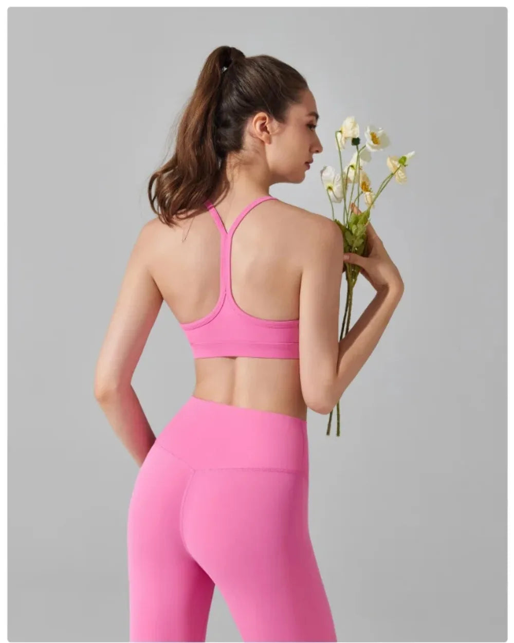 Activewear Set 2-Piece: Sports Bra & High Waist Leggings, Workout Outfit for Yoga, Running, Fitness & Gym Clothing for Women’s