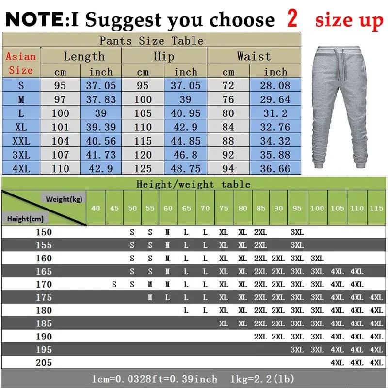 Men's Jogger Sweatpants | Casual Fleece Running Pants