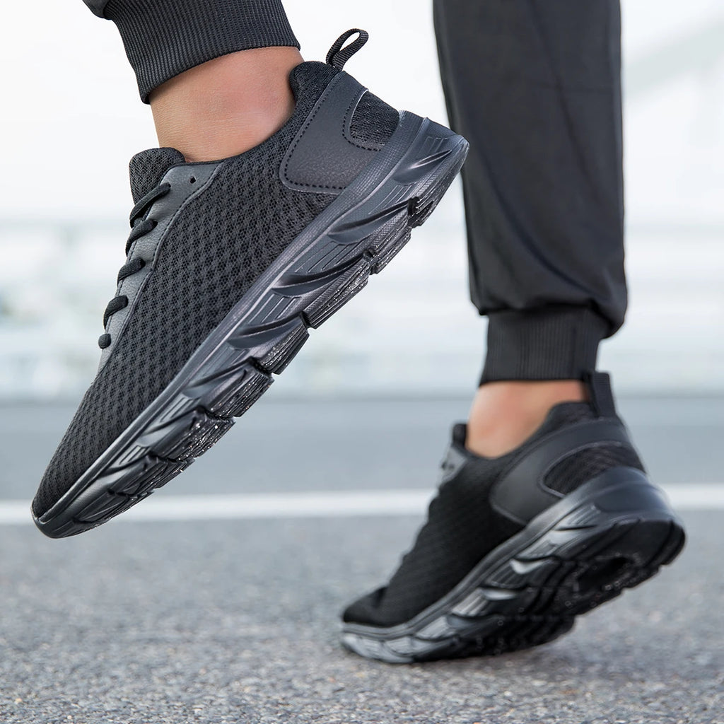 Men's Mesh Athletic Sneakers | Lightweight Non-Slip Training Shoes