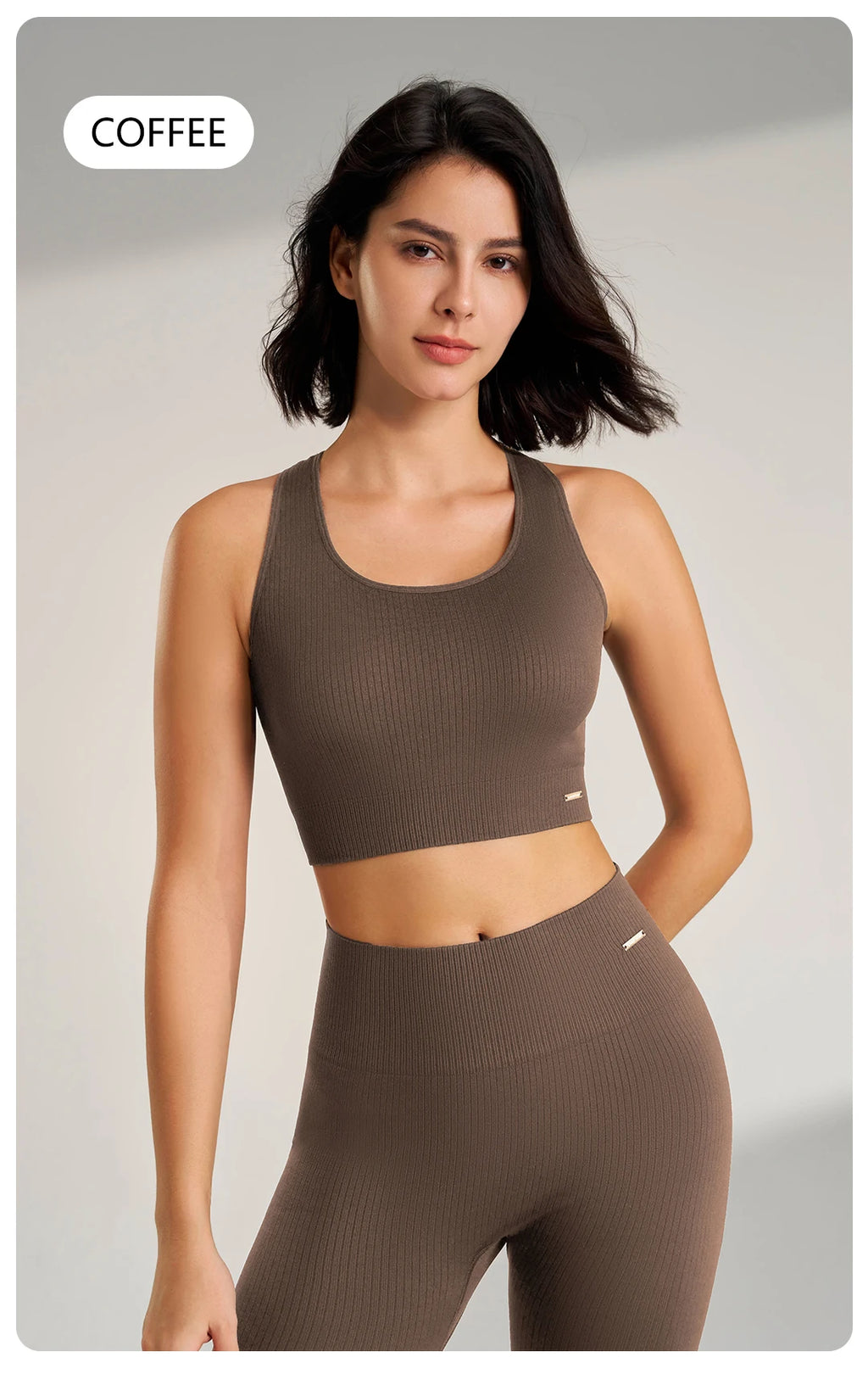 Women's 2-Piece Yoga Set | High-Waist Leggings & Sports Bra