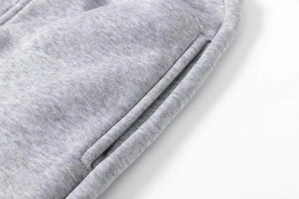 Men's Fleece Tracksuit Set | Hoodie & Sweatpants Streetwear